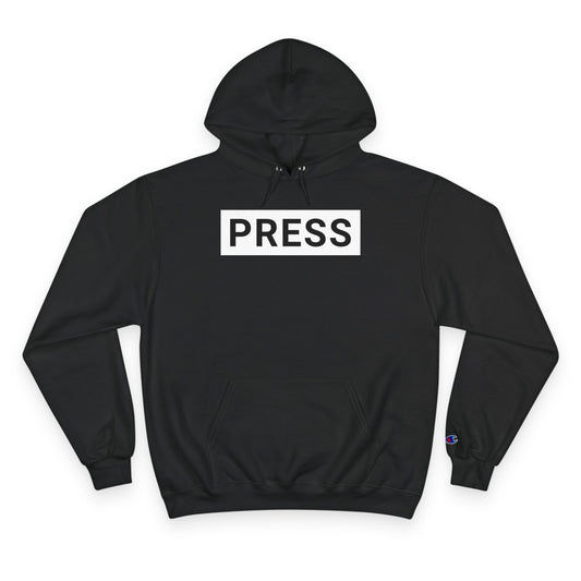 PRESS (Black & White) Champion Hoodie