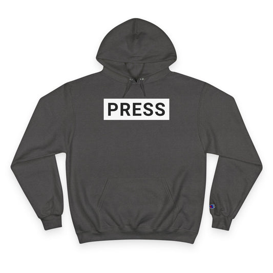 PRESS (Black & White) Champion Hoodie